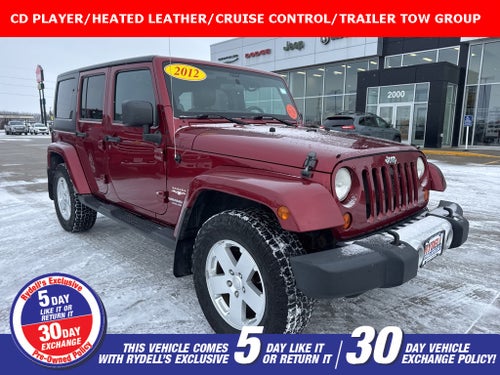 2012 Jeep Wrangler Unlimited Sahara