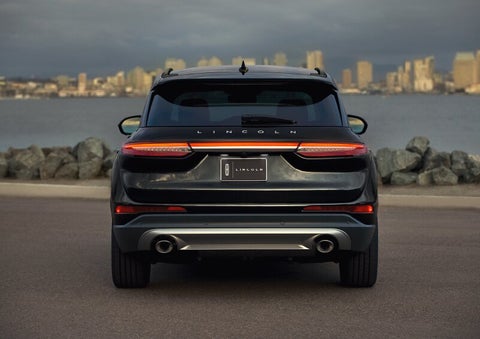 The rear lighting of the 2025 Lincoln Corsair® SUV spans the entire width of the vehicle. | Rydell Lincoln in Independence IA