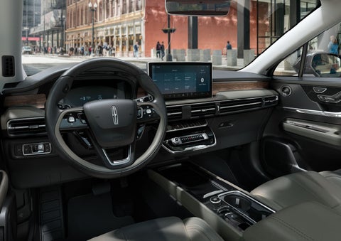 The interior dashboard of 2024 Lincoln Corsair® SUV is shown here. | Rydell Lincoln in Independence IA