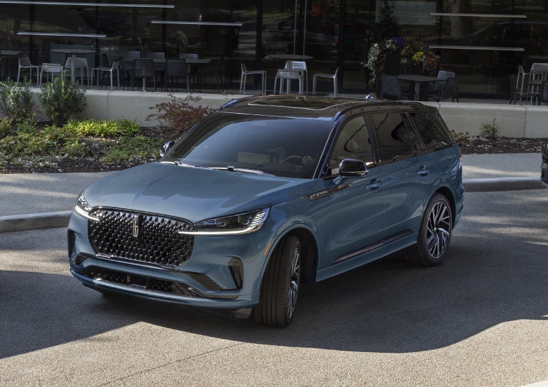 A 2026 Lincoln Black Label™ Aviator® SUV is shown with the available Special Edition Package. | Rydell Lincoln in Independence IA