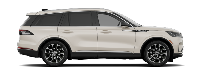 A 2026 Lincoln Aviator® SUV in Pristine White. | Rydell Lincoln in Independence IA