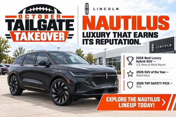 Explore the Lincoln Nautilus lineup today: 2026 Best Luxury 